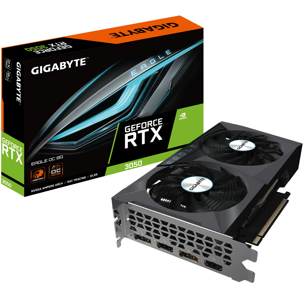 Read more about the article GIGABYTE Launches GeForce RTX 3050 8G graphics cards