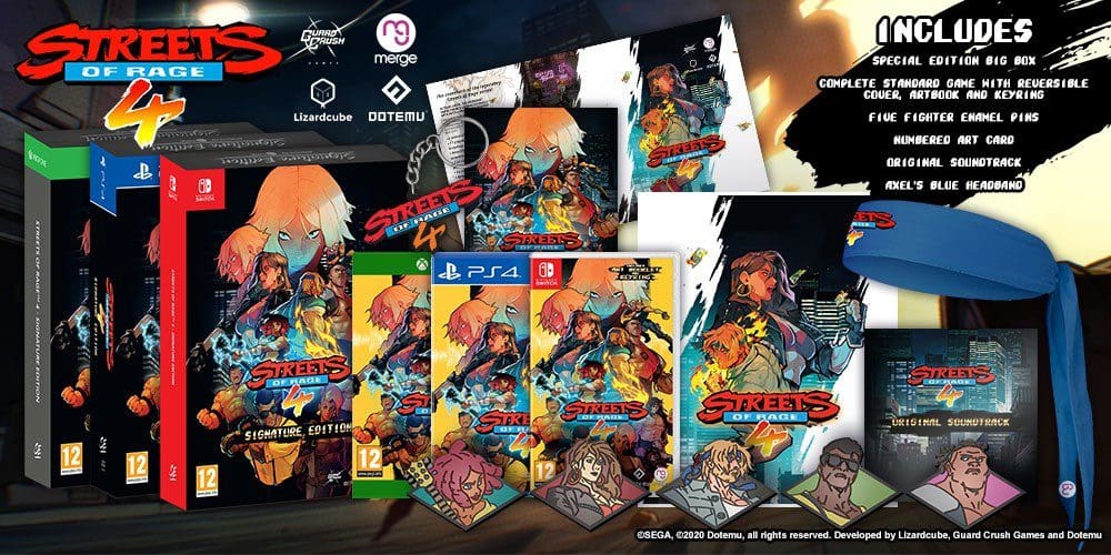 You are currently viewing Merge Games bring Streets of Rage 4 to retail alongside an immenseSignature Edition version!