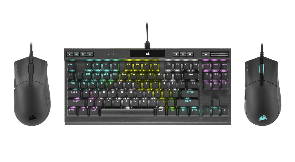 Read more about the article Built for Champions  Introducing the CORSAIR K70 RGB TKL Gaming Keyboard and SABRE PRO Gaming Mice