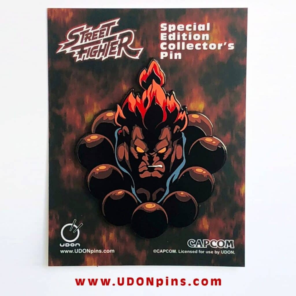 Read more about the article STREET FIGHTER AKUMA SPECIAL EDITION COLLECTOR’S PIN AVAILABLE TODAY FROM UDON ENTERTAINMENT