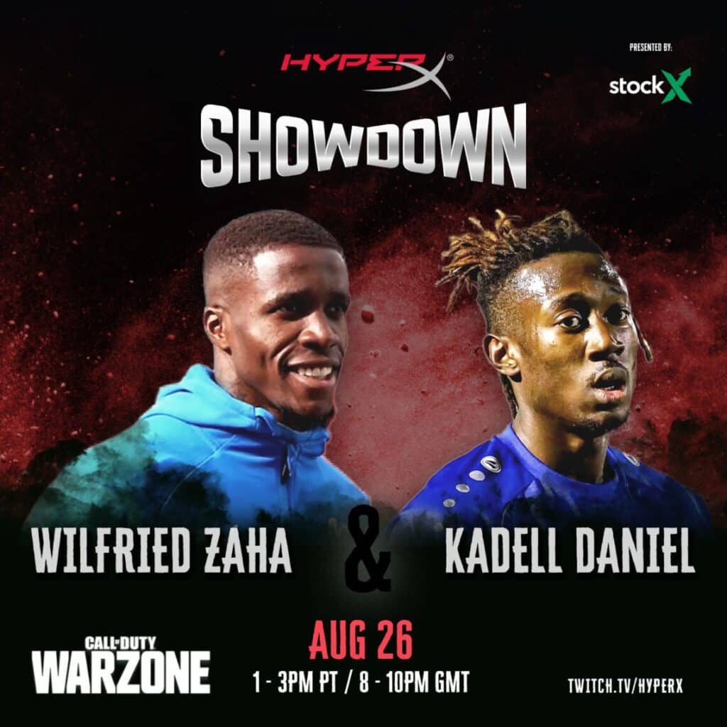 Read more about the article HyperX Showdown Kicks Big with the Final Round Featuring Wilfried Zaha and Kadell Daniel