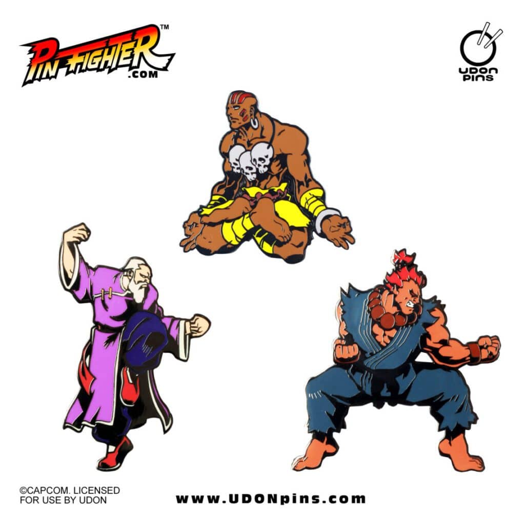 Read more about the article AKUMA, DHALSIM, & GEN Have Arrived at UDONPins.com!