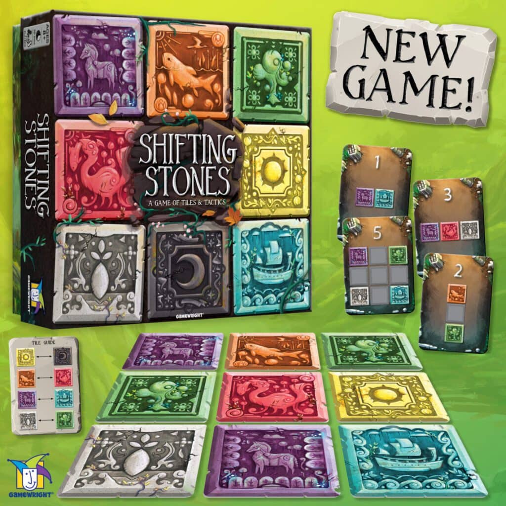 Read more about the article New Gamewright Game Alert – Shifting Stones!