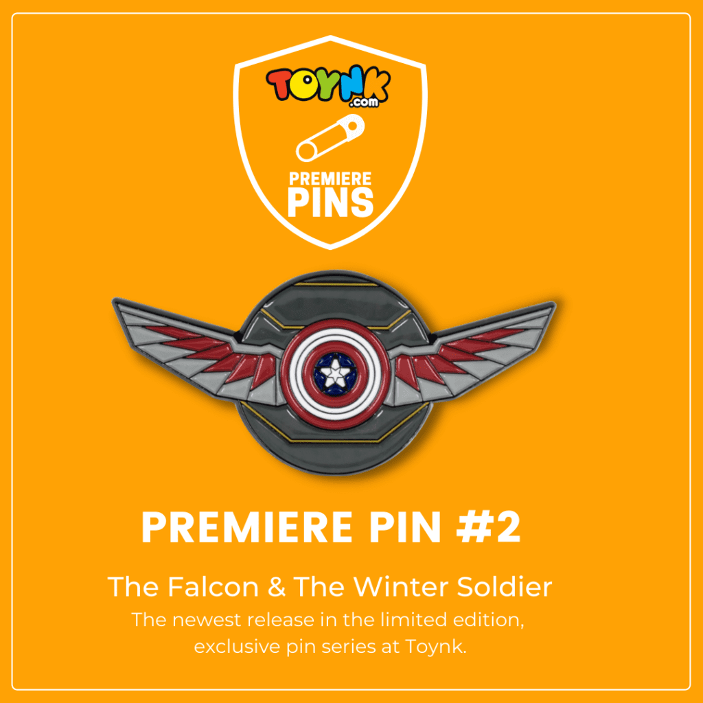 You are currently viewing The Falcon and the Winter Soldier Premiere Pin from Toynk.com Arrives in time for the New Disney+ Series