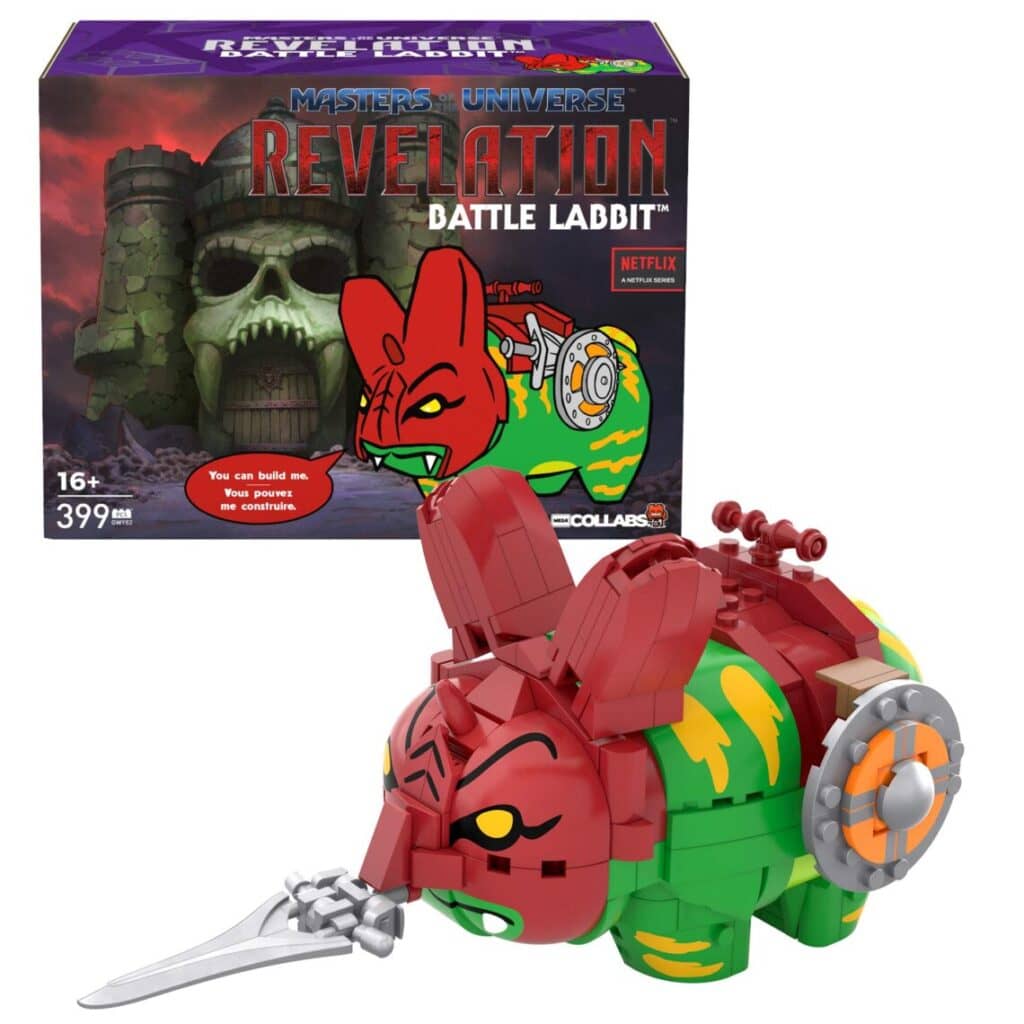 You are currently viewing MEGA Collabs.™ Masters of the Universe™ Battle Labbit Mattel Comic-Con@Home Product Launch