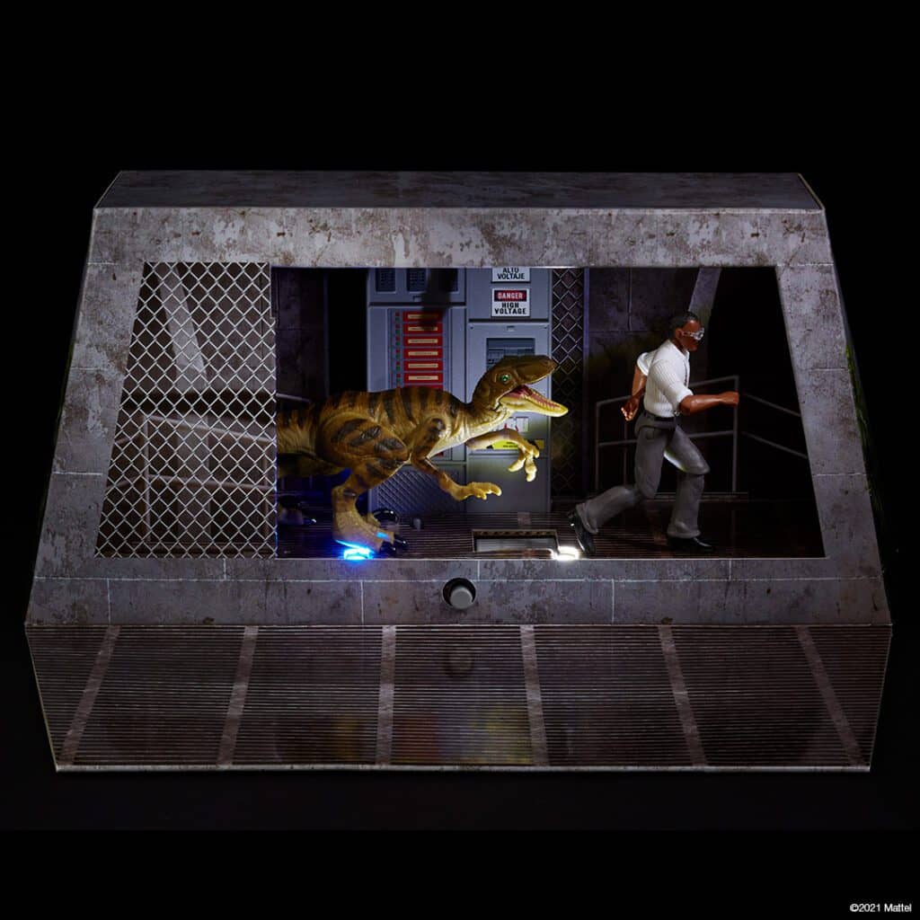 Read more about the article New Jurassic Park Final Scene Ray Arnold Set from Mattel Comic-Con@Home Product Launch