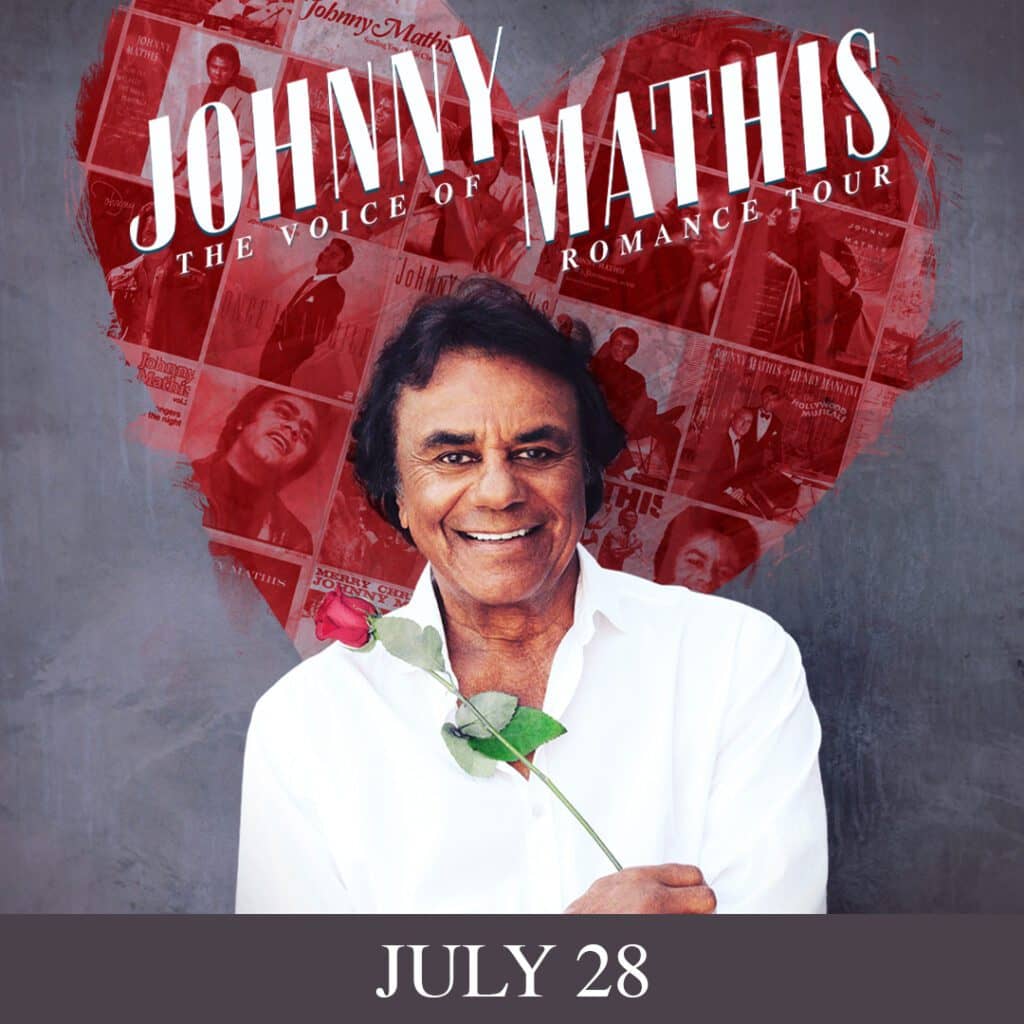Read more about the article The Tobin Center for the Performing Arts presents Johnny Mathis: The Voice of Romance Tour 2022