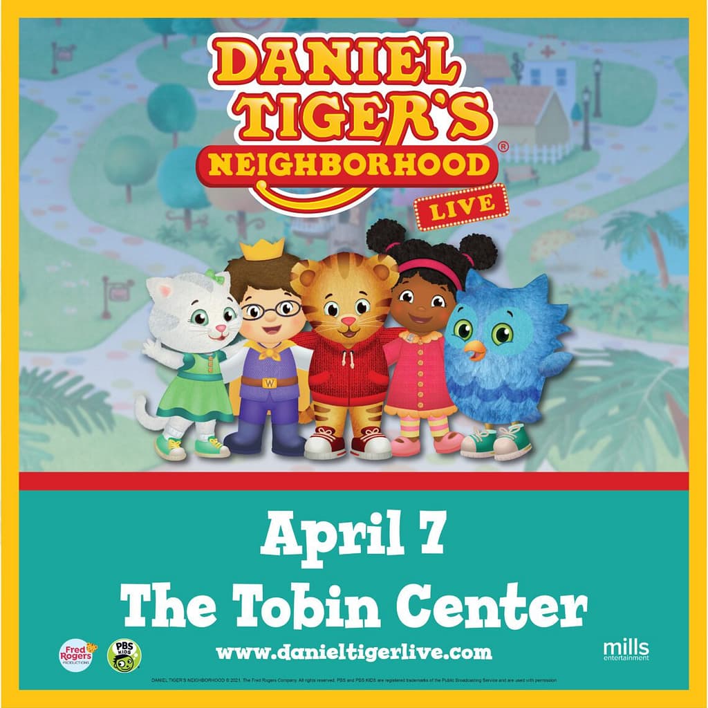 Read more about the article The Tobin Center for the Performing Arts presents Daniel Tiger’s Neighborhood LIVE