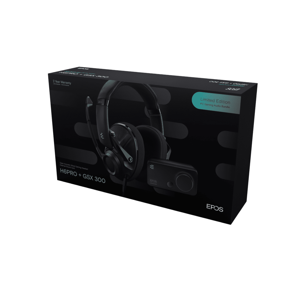 Read more about the article EPOS Reveals Limited Edition Premium Gaming Audio Bundle Containing H6PRO & GSX 300