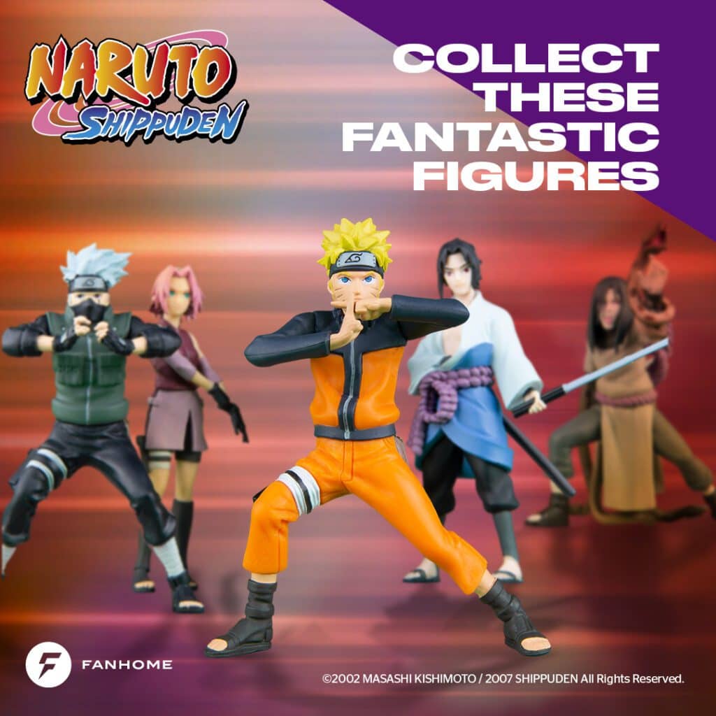 You are currently viewing Fanhome Debuts Naruto Shippuden Figurine Collection