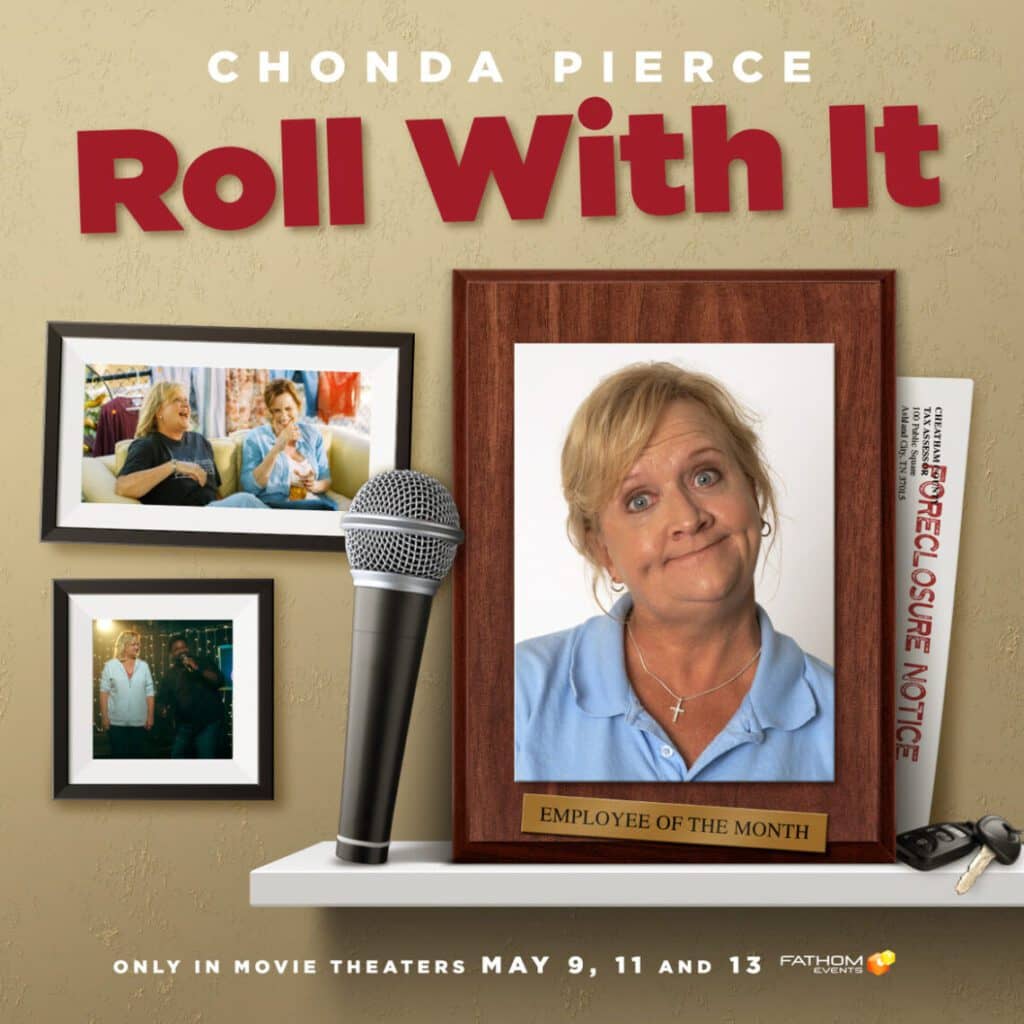 Read more about the article Comedic Icon Chonda Pierce Stars in Roll With It, Hitting 750 Movie Theaters Nationwide Through Fathom Events May 9, 11, and 13