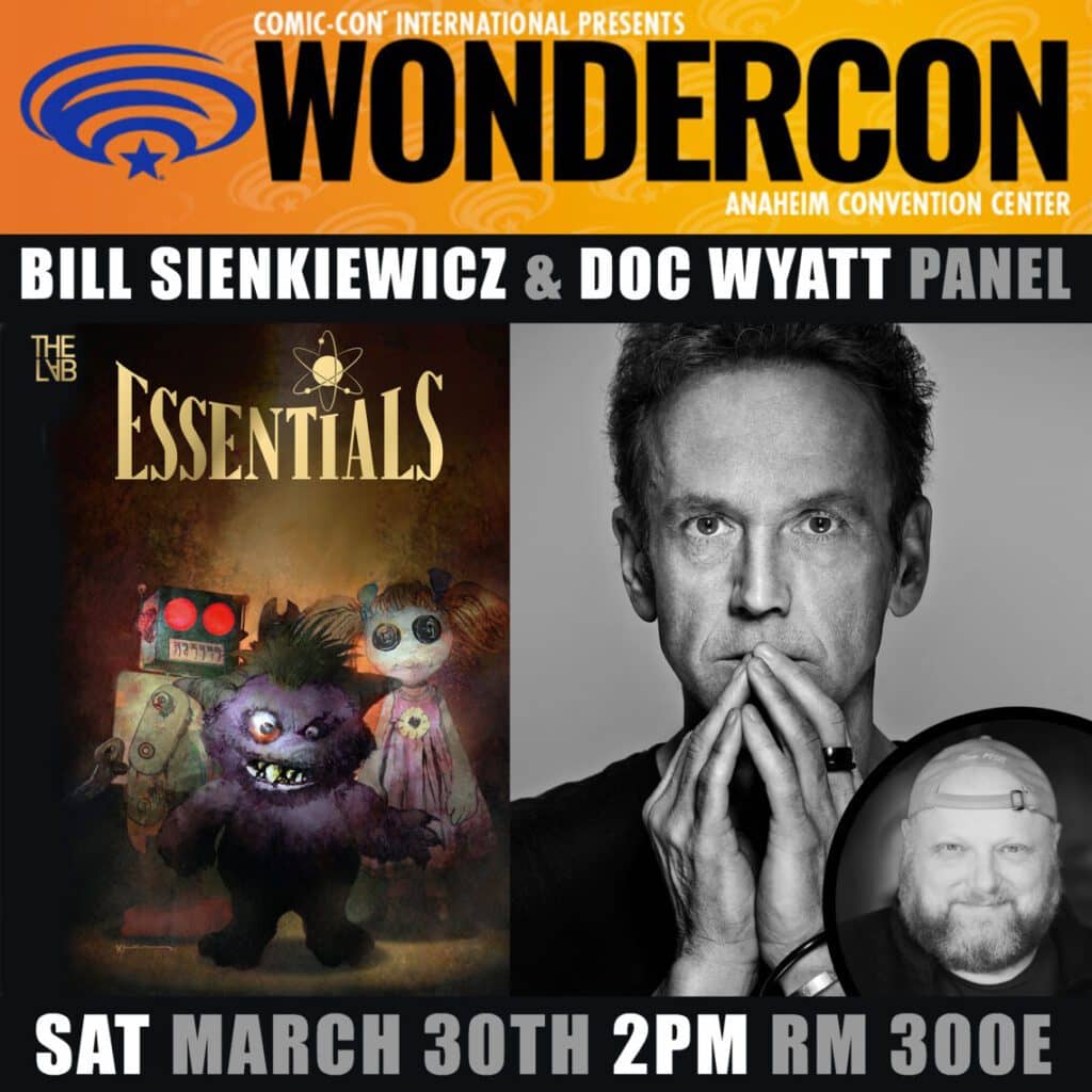 You are currently viewing WONDERCON 2024: The Legendary Bill Sienkiewicz: A Career-Spanning Interview
