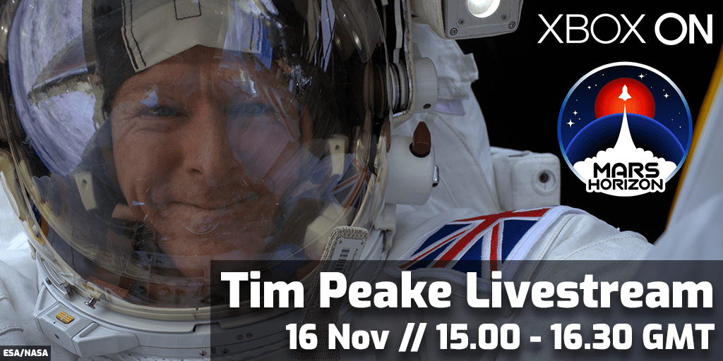 You are currently viewing Astronaut Tim Peake is going to play Mars Horizon! 👩‍🚀