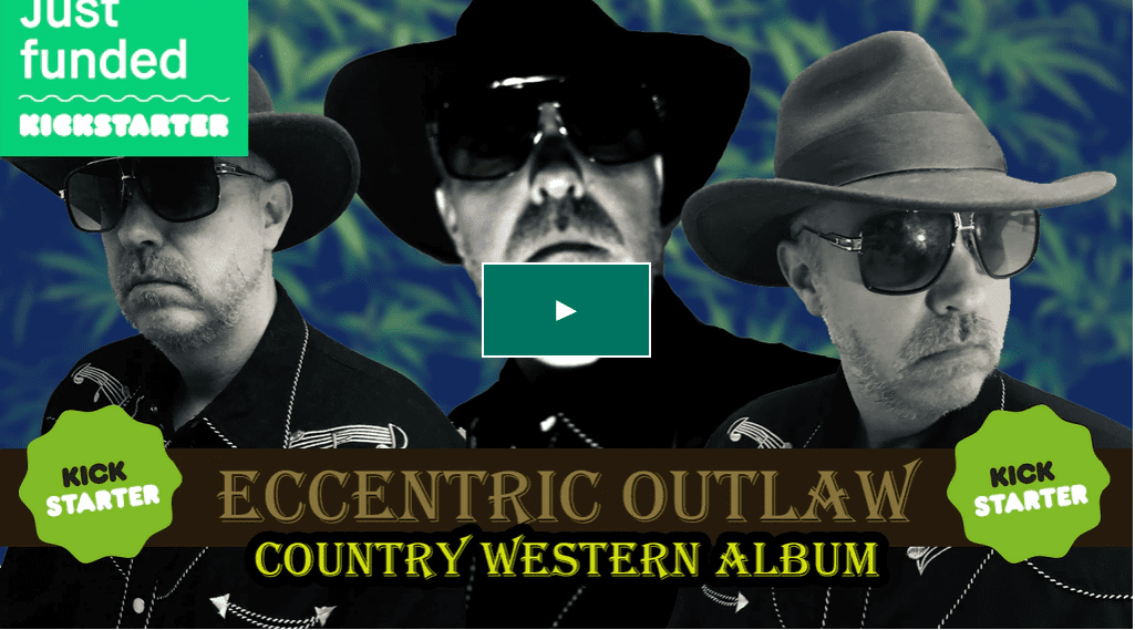 Read more about the article Dirk Strangely’s “Eccentric Outlaw” Lift’s Off  With Crowdsourcing Kickstarter Campaign
