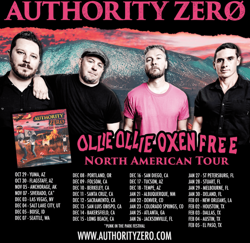You are currently viewing Authority Zero Announce ‘Ollie Ollie Oxen Free’ North American Tour