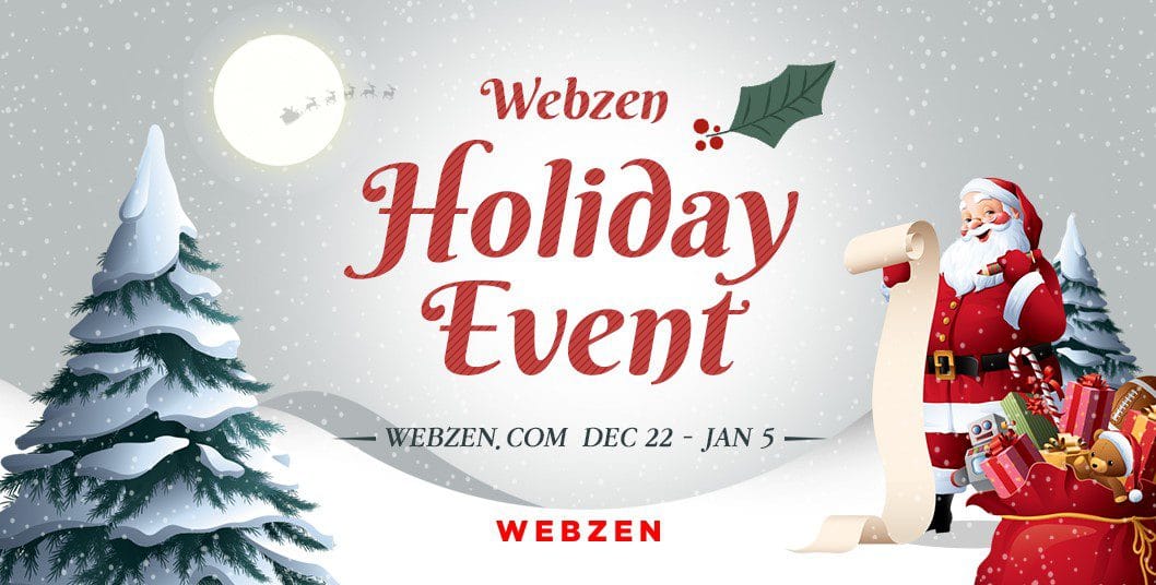 You are currently viewing Get into the Holiday Spirit with Webzen