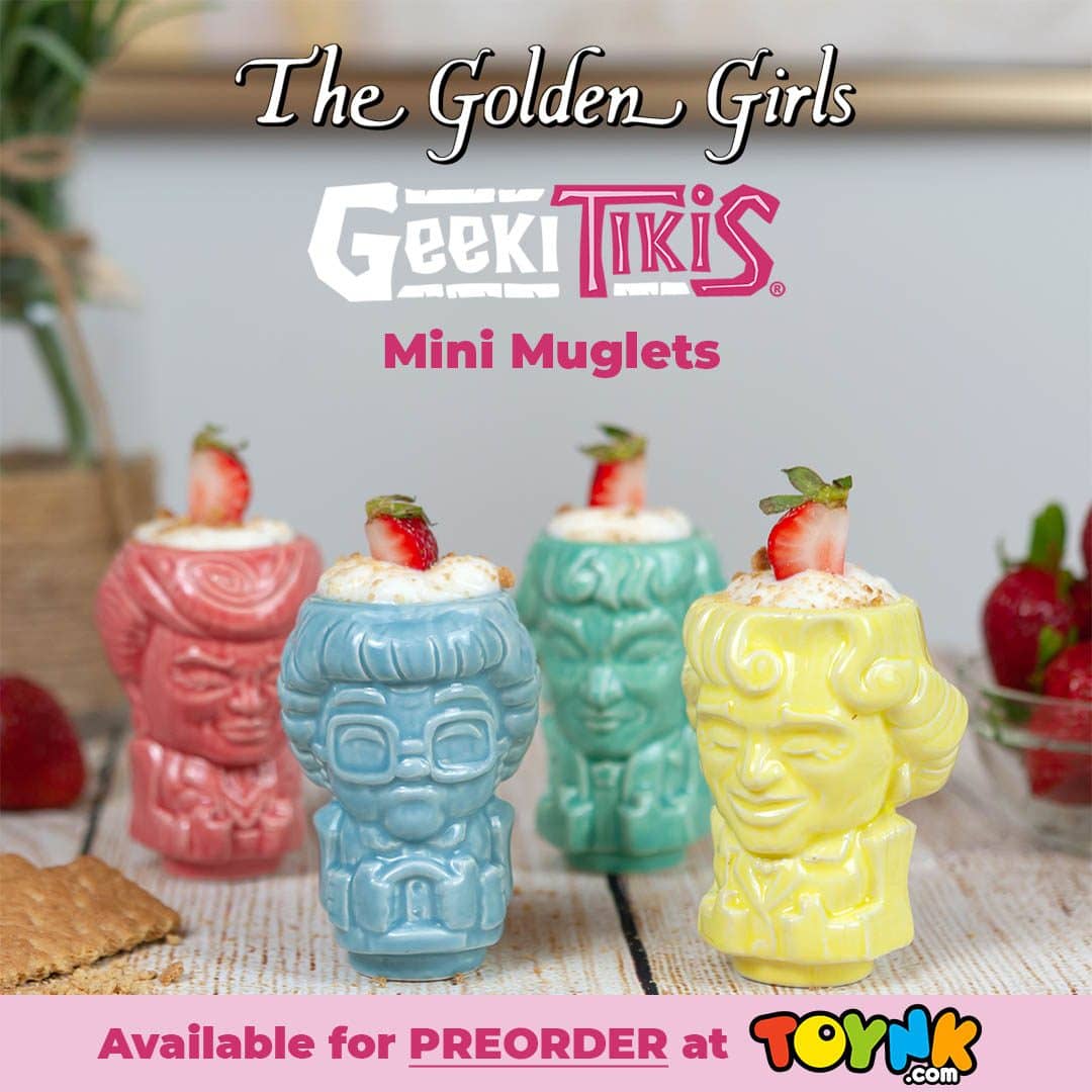 Read more about the article Golden Girls Geeki Tikis Mini Muglets Have Arrived at Toynk.com