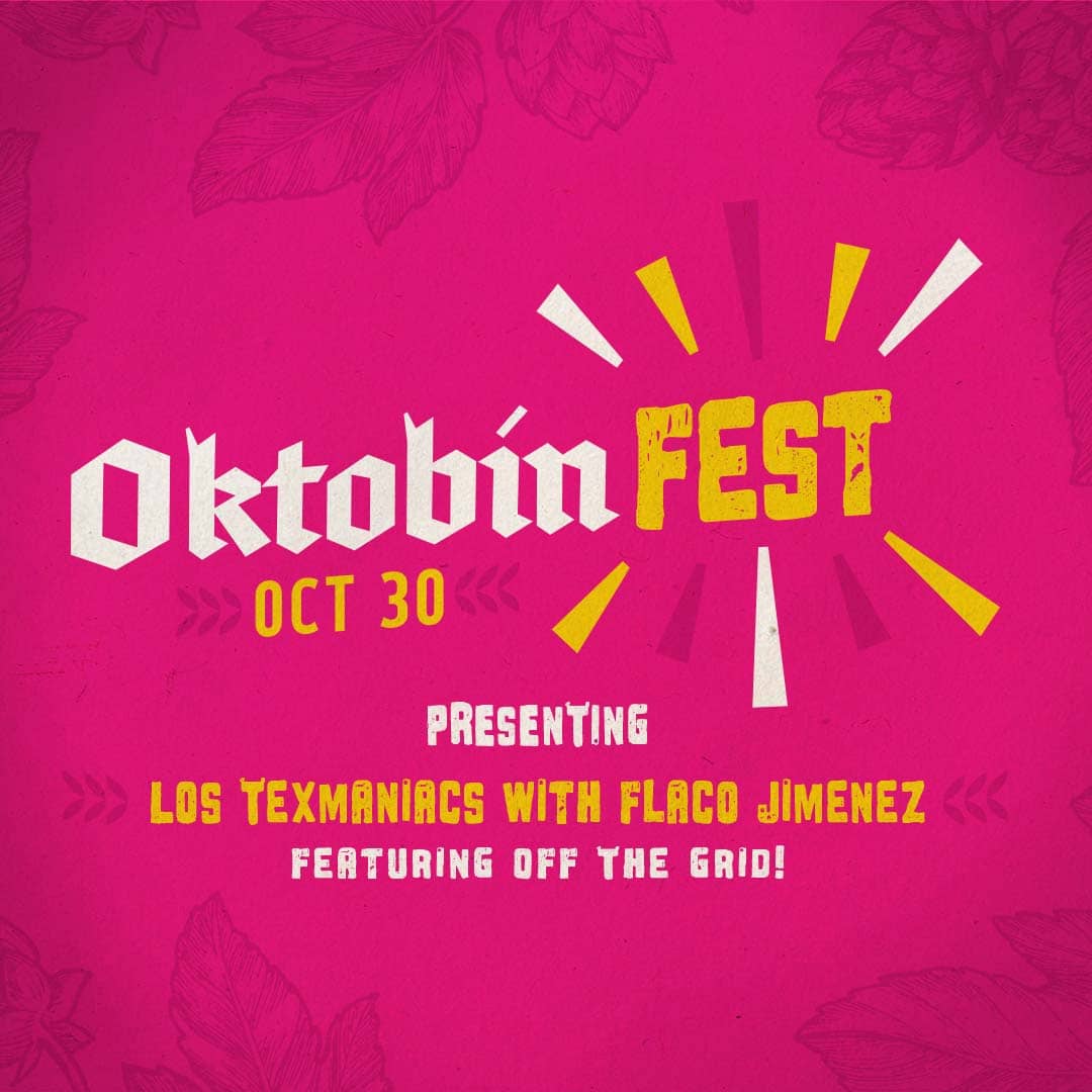 You are currently viewing Tobin Center for the Performing Arts presents Oktobinfest presenting Los Texmaniacs with Flaco Jimenez featuring Off The Grid! October 30 at 2pm