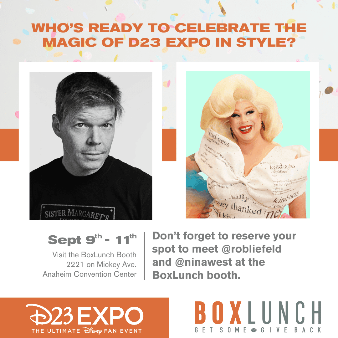 You are currently viewing DEADPOOL CREATOR ROB LIEFELD AND DRAG ICON NINA WEST TO HOST EXCLUSIVE SIGNINGS WITH BOXLUNCH AT D23 EXPO – THE ULTIMATE DISNEY FAN EVENT