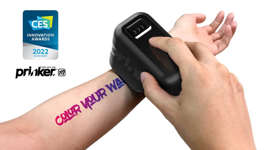 Read more about the article Introducing the Ultra Portable Prinker M: Digital Temporary Tattoos with One Stroke