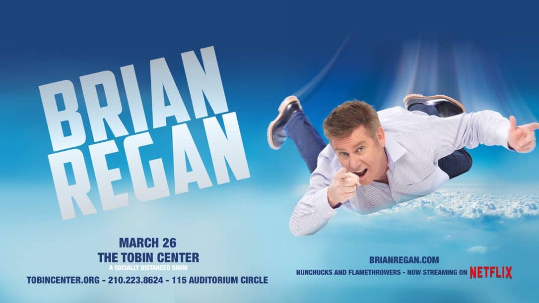 Read more about the article The Tobin Center for the Performing Arts presents Comedian Brian Regan