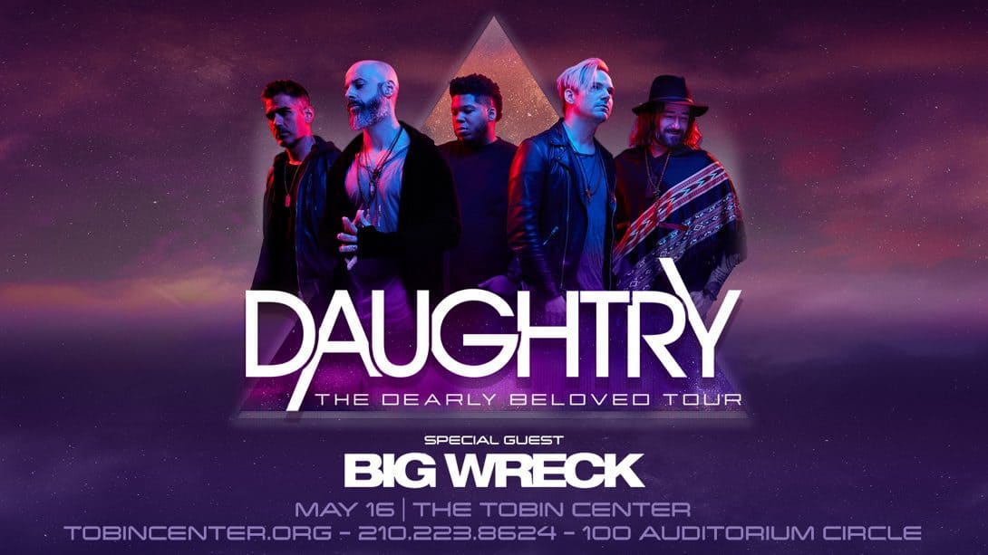You are currently viewing Daughtry, Live in Concert at The Tobin Center for the Performing Arts on May 16, 2022