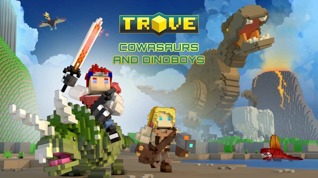 Read more about the article It’s the Battle of the Centuries as Trove Pits Cowboys Vs. Dinosaurs in its Latest In-Game Event!