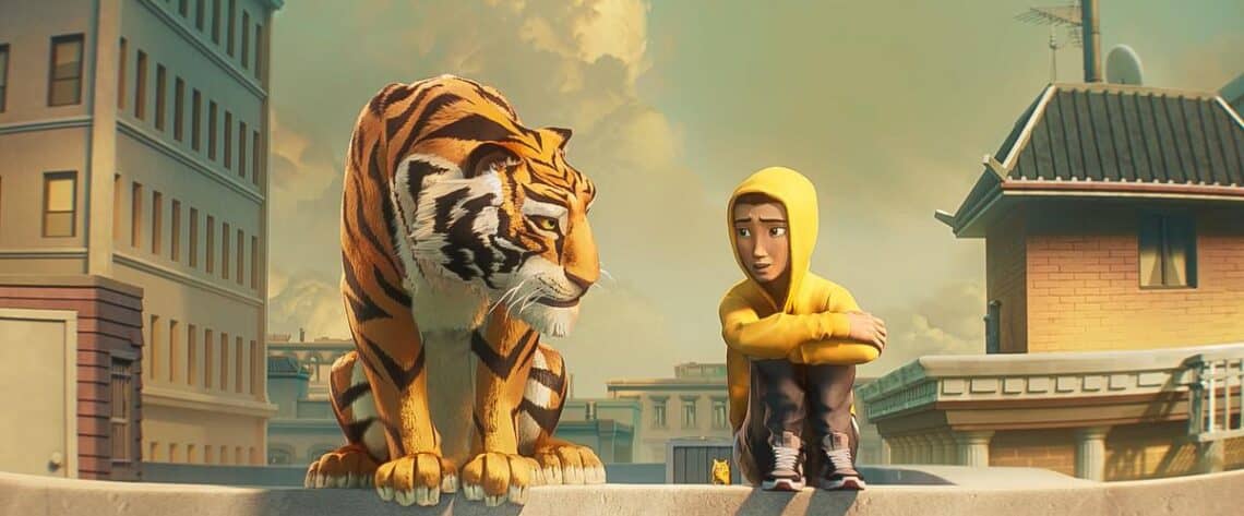 You are currently viewing FIRST LOOK REVEAL AT THE STAR-STUDDED ANIMATION ORIGINAL FILM, “THE TIGER’S APPRENTICE”