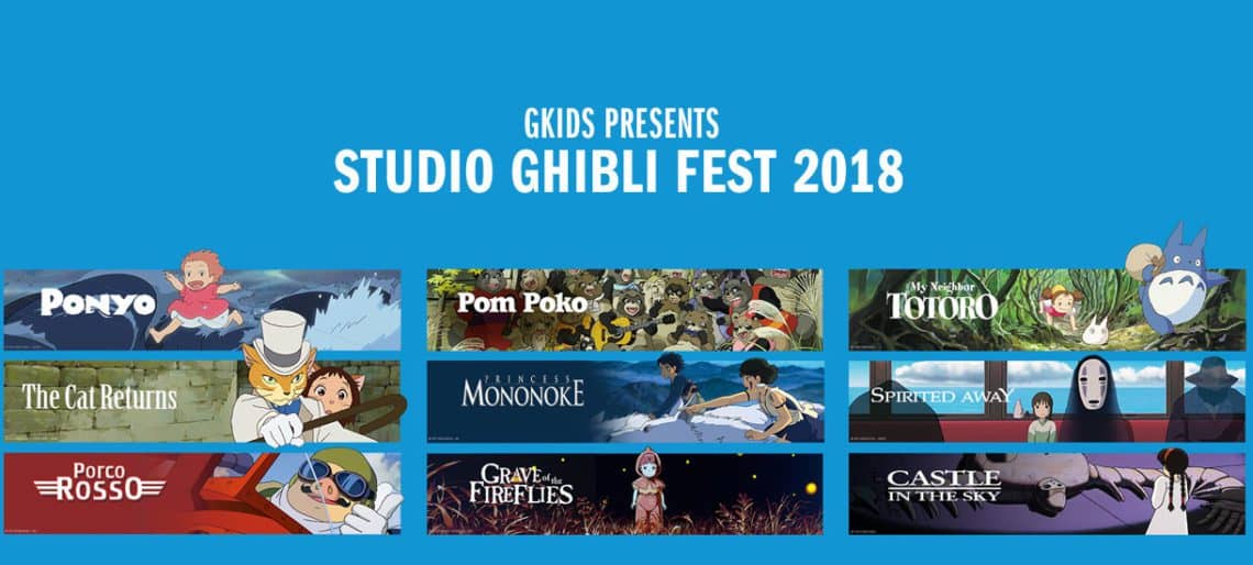 You are currently viewing GKIDS and Fathom Events’ ‘Studio Ghibli Fest 2018’ Continues With Isao Takahata’s ‘Pom Poko’ on June 17, 18 and 20