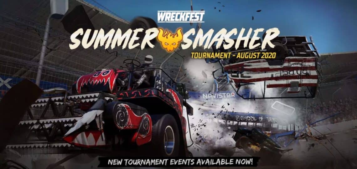 Read more about the article Wreckfest launches the SUMMER SMASHER Tournament – can you unlock the Hellvester?