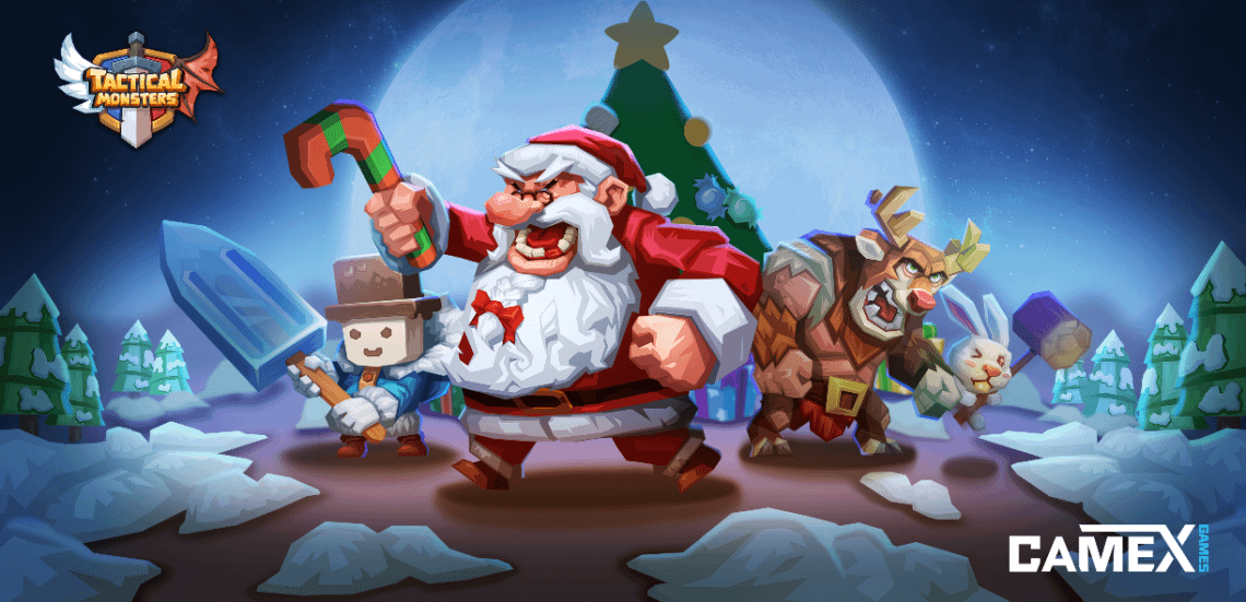 You are currently viewing The grand launch of Tactical Monsters in the Samsung Galaxy App Store! Santa Claus has just arrived in the world of Tactical Monsters in the NEW clan Boss Mode!