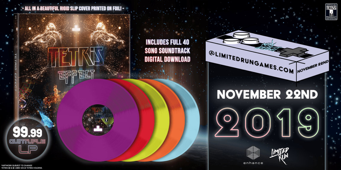 You are currently viewing The Tetris Effect soundtrack gets physical for the FIRST TIME in ourquintuple LP set!