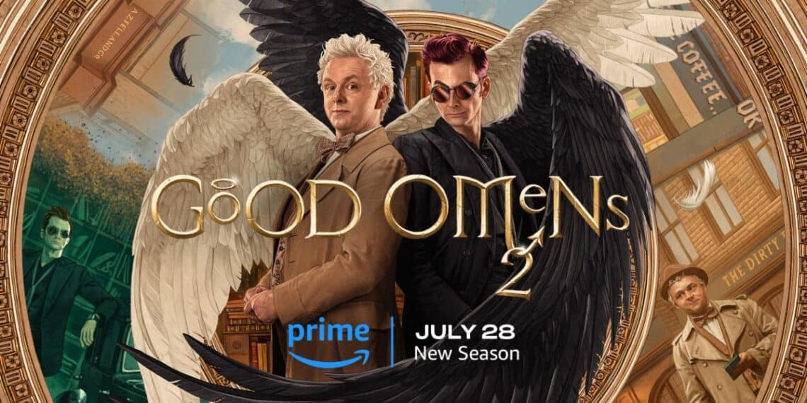 You are currently viewing GOOD OMENS IS BACK! SDCC Featurette here!