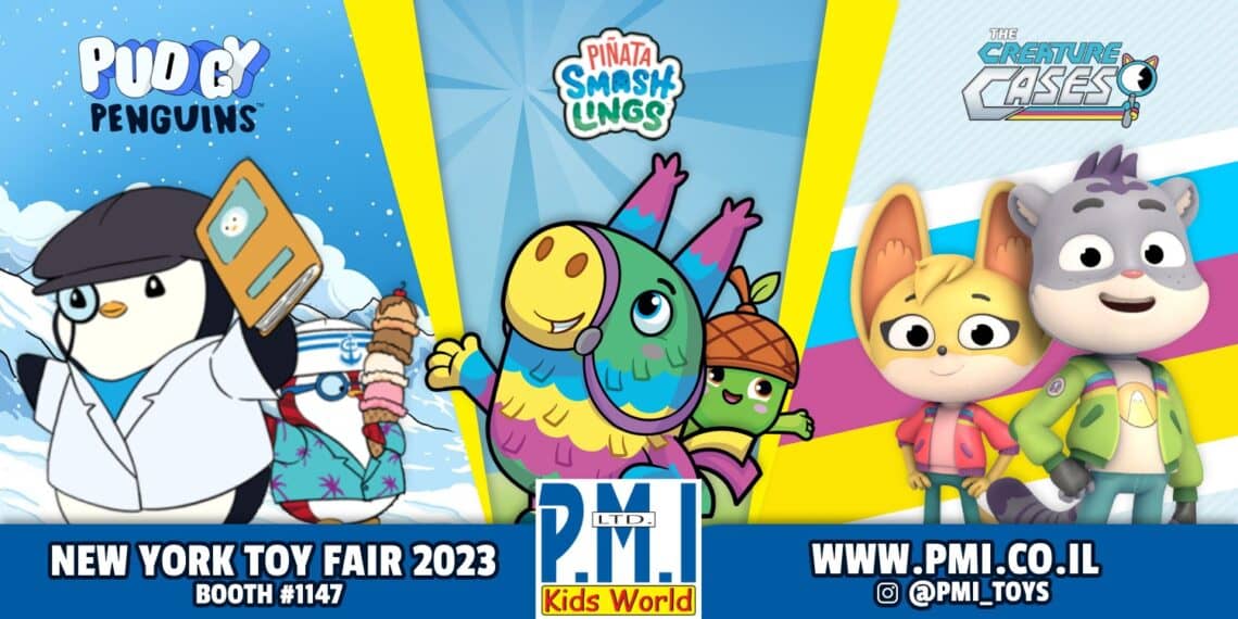 You are currently viewing PMI Kids’ World Debuts New Items at New York Toy Fair 2023!