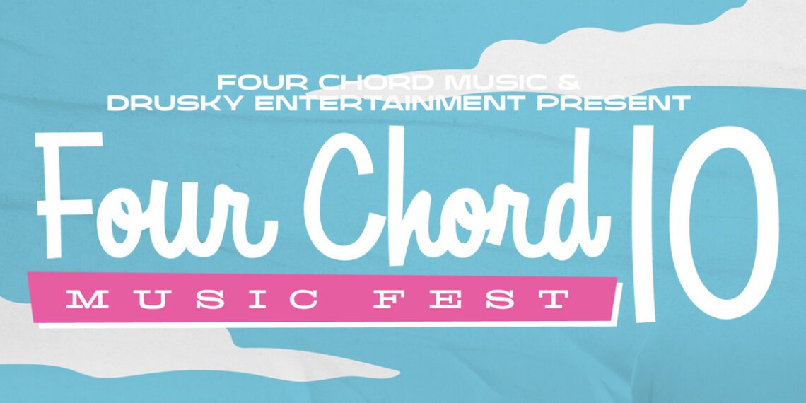 You are currently viewing FOUR CHORD MUSIC FEST 10 ANNNOUNCED