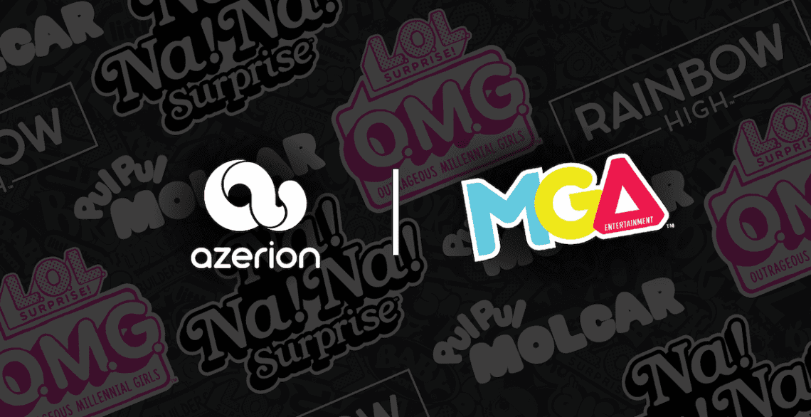 You are currently viewing AZERION & MGA ENTERTAINMENT LAUNCH PARTNERSHIP TO GAMIFY THE ICONIC MGA ENTERTAINMENT BRANDS