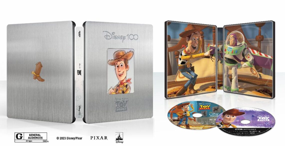 You are currently viewing Disney’s 100th Anniversary Celebration Continues with Exciting STEELBOOK Debuts of Three Disney•Pixar Classics