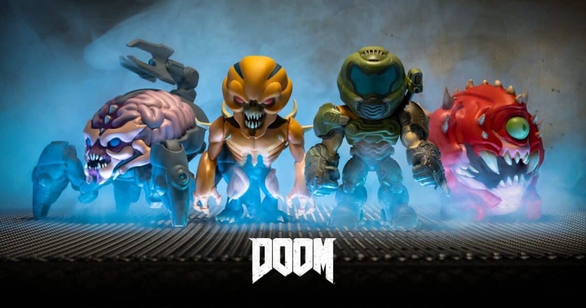You are currently viewing Numskull Designs Reveals Official DOOM Collectible Figurines