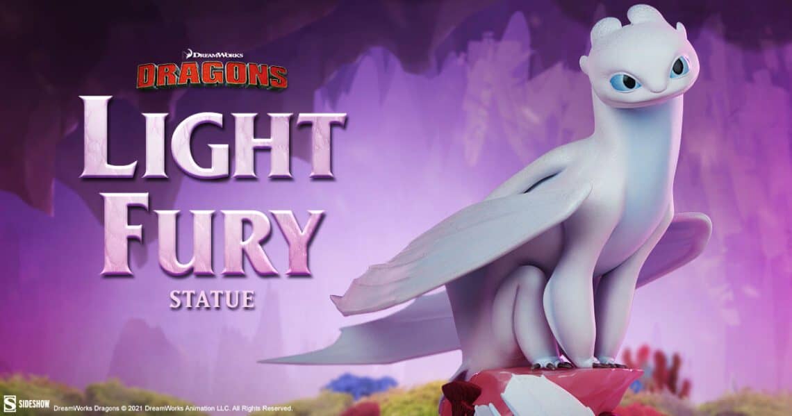 Read more about the article SIDESHOW REVEALS LIGHT FURY STATUE INSPIRED BY THE HIT ANIMATED FILM, HOW TO TRAIN YOUR DRAGON