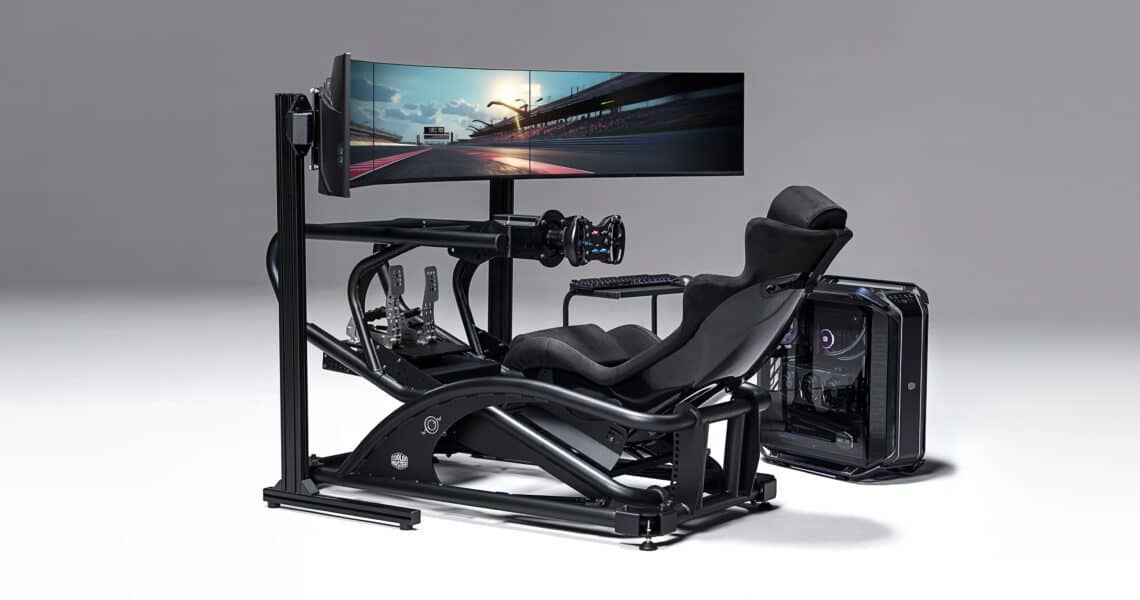 Read more about the article Cooler Master Brings Next-Level Simulation Racing to the Acura Grand Prix of Long Beach