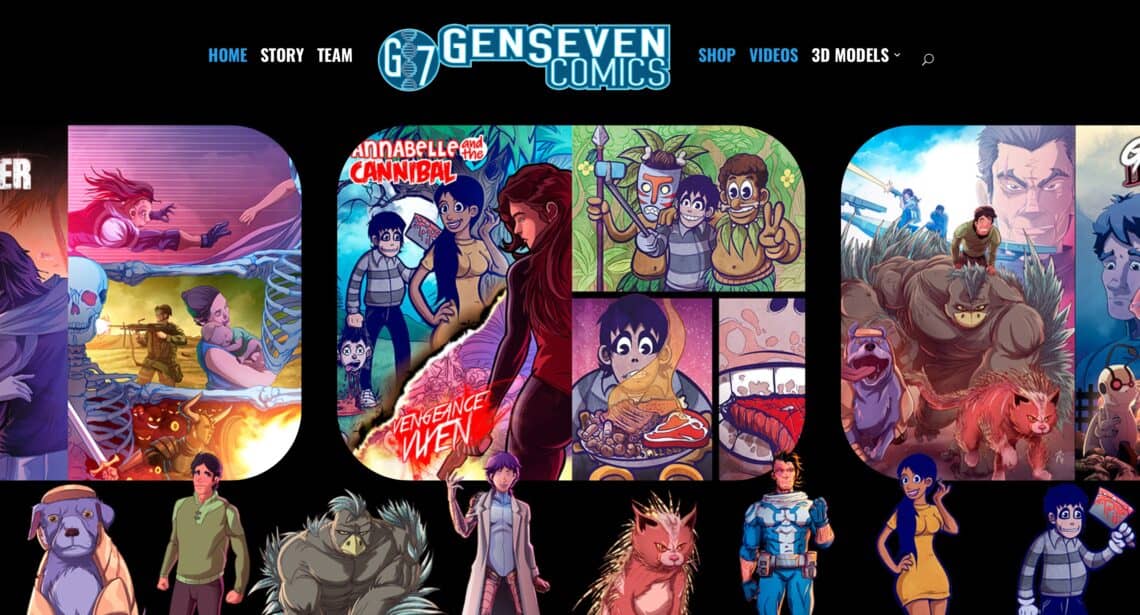 Read more about the article Visit Genesis II and GenSeven Comics at the SDCC@HOME﻿ 2020 Online Convention, Booth #835 from July 22 to 26 and See Our Brand New Titles!