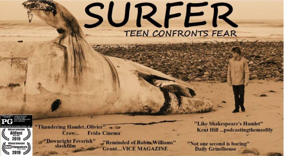 You are currently viewing Surfs Up from the greatest cult film of our time: SURFER: TEEN CONFRONTS FEAR!