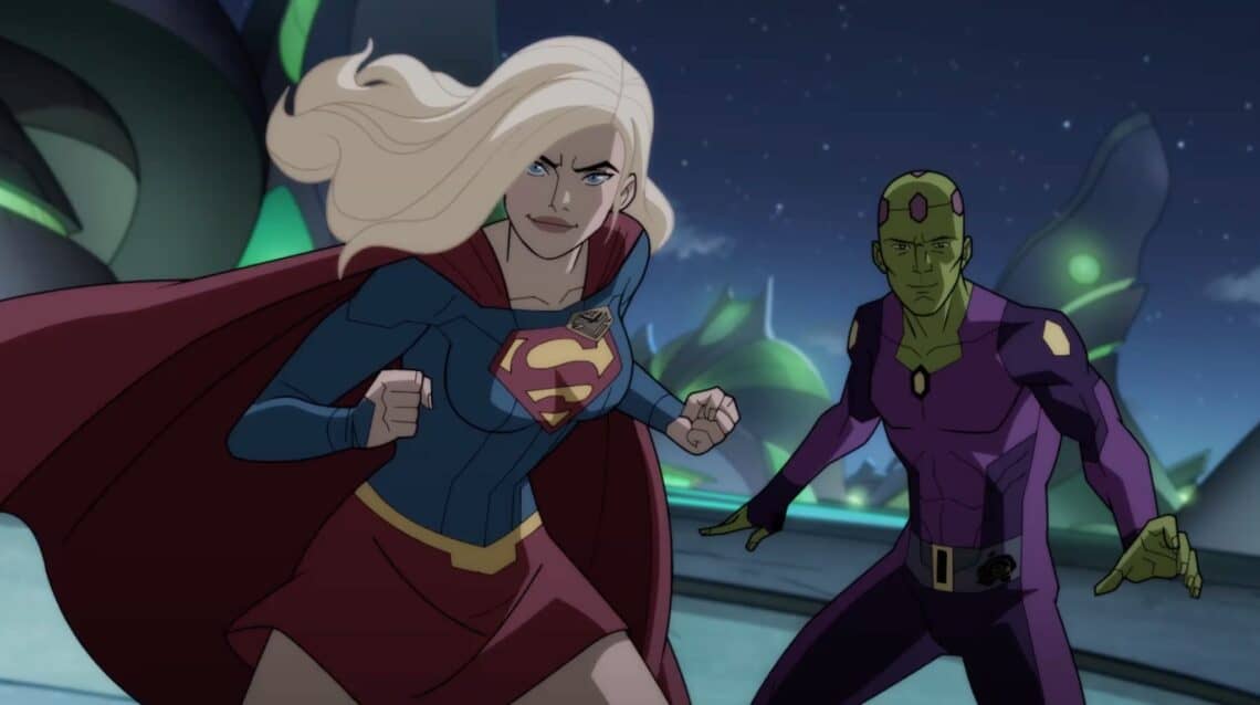 Read more about the article Supergirl X Brainiac 5 take flight in new clip from “Legion of Super-Heroes”