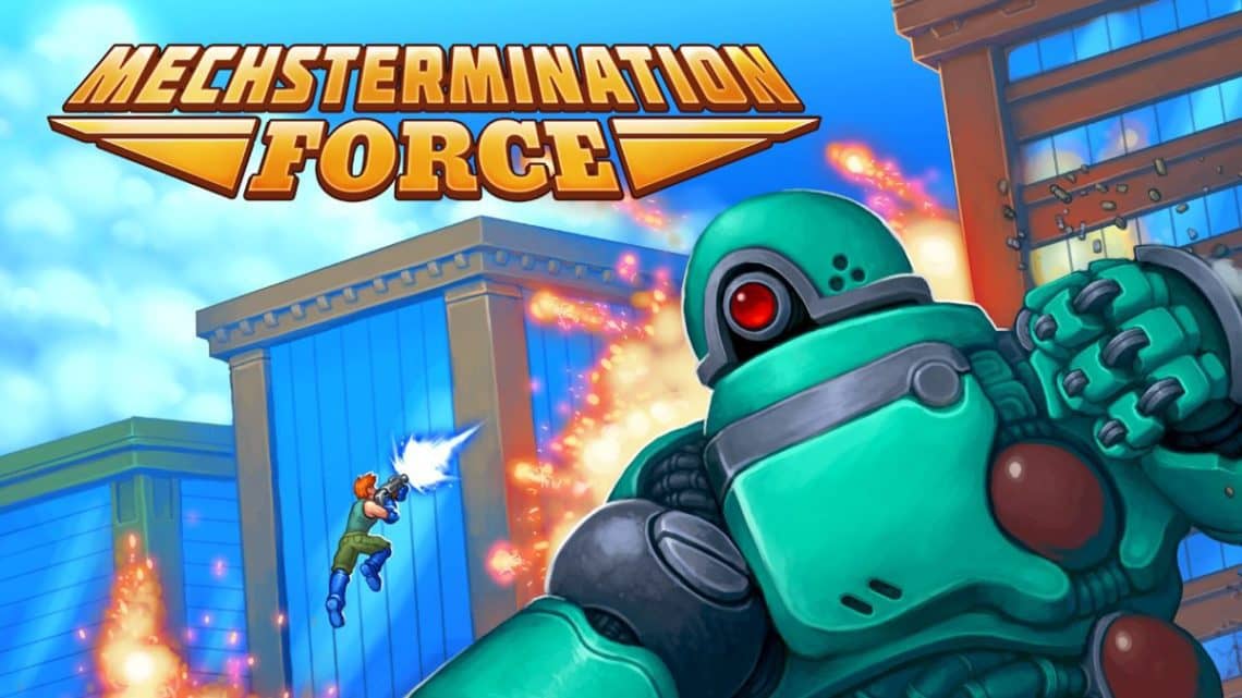 You are currently viewing Run and gun platforming boss rush extravaganza Mechstermination Force is out now on Nintendo Switch