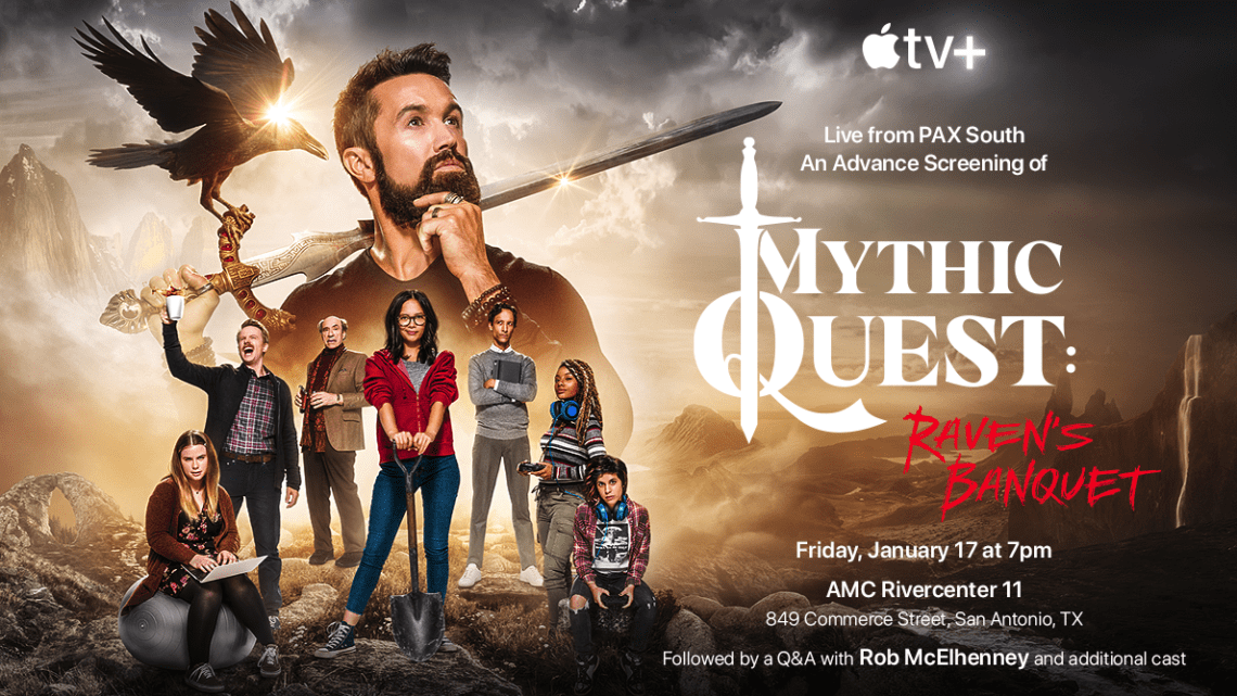 You are currently viewing Apple TV+ MYTHIC QUEST – Special screening 1/17/20
