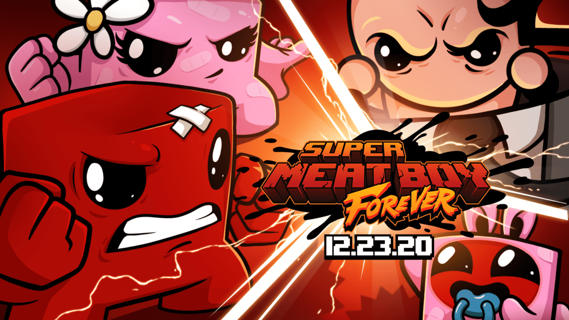 Read more about the article Super Meat Boy Forever is finally coming to Epic Games Store on December 23rd! Really this time!!!