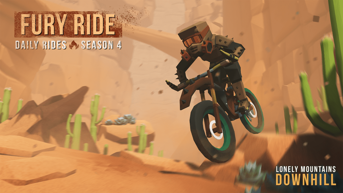 Read more about the article Tame the wasteland in Lonely Mountains: Downhill Daily Rides Season 4: FURY RIDE!