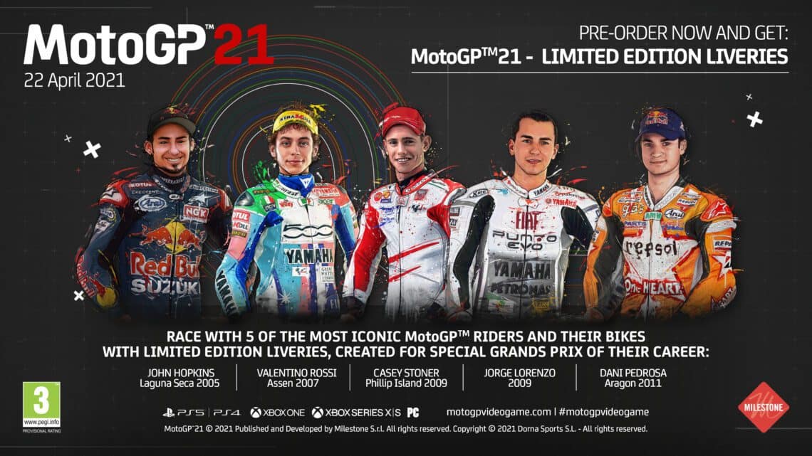 You are currently viewing MotoGP 21 warms up the engines!