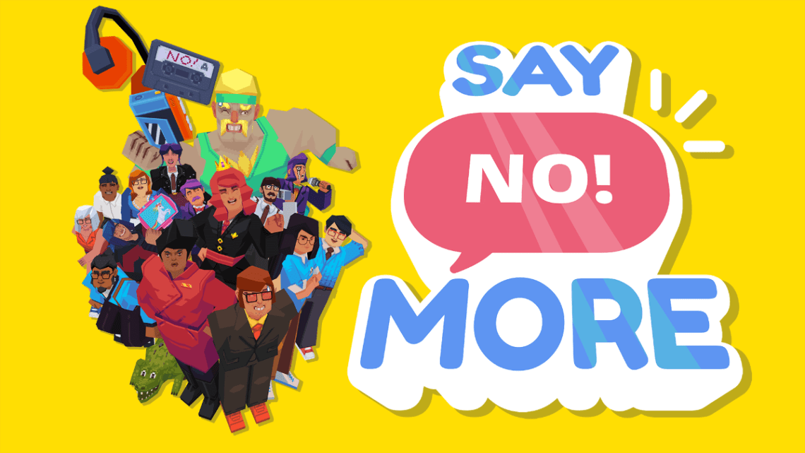 You are currently viewing Linguistic arcade comedy Say No! More on sale now for Switch and iOS
