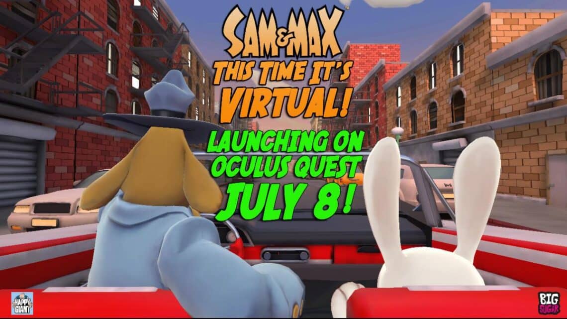 Read more about the article SAM & MAX: THIS TIME IT’S VIRTUAL! GETS A LAUNCH DATE